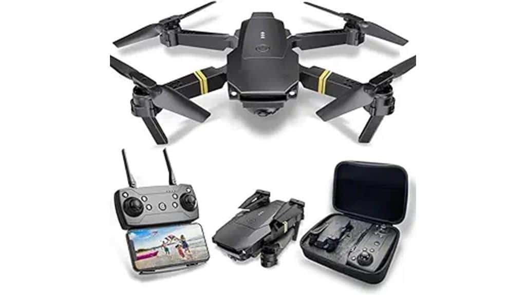 compact foldable remote controlled drone