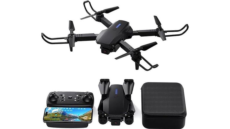detailed review of glorial star foldable toy drone