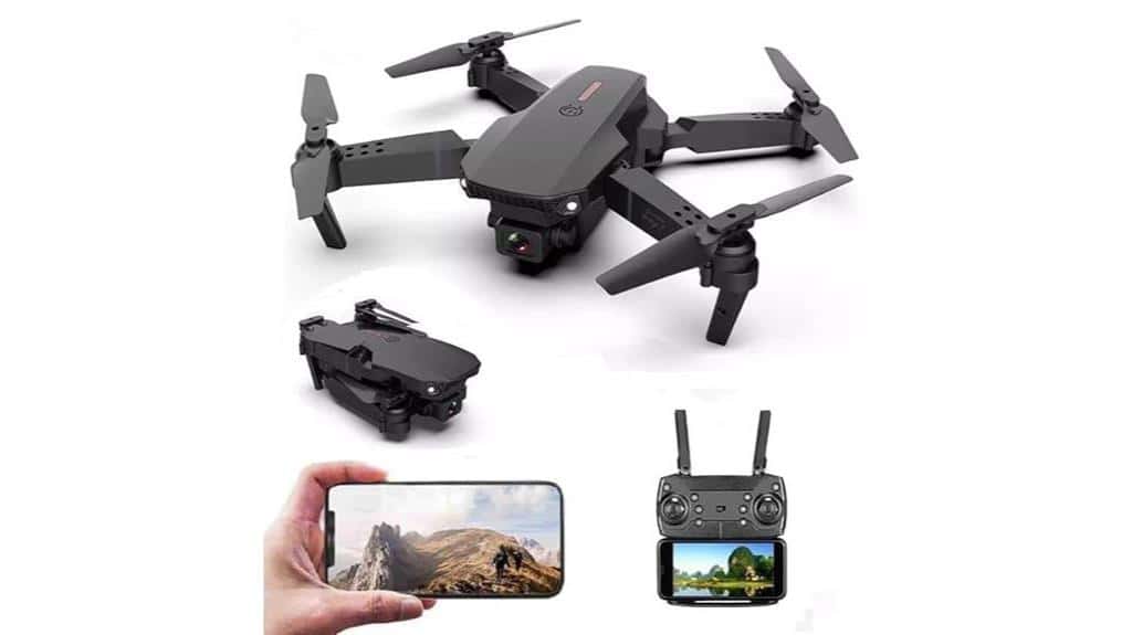 foldable toy drone features