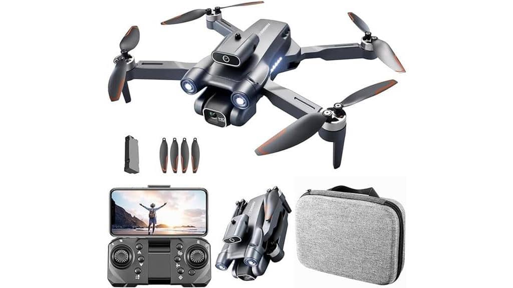 advanced foldable drone features