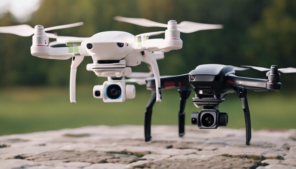 analysis of drone cameras