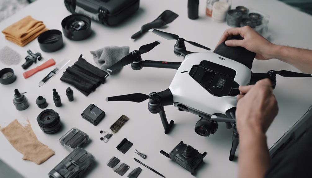 drone camera care tips