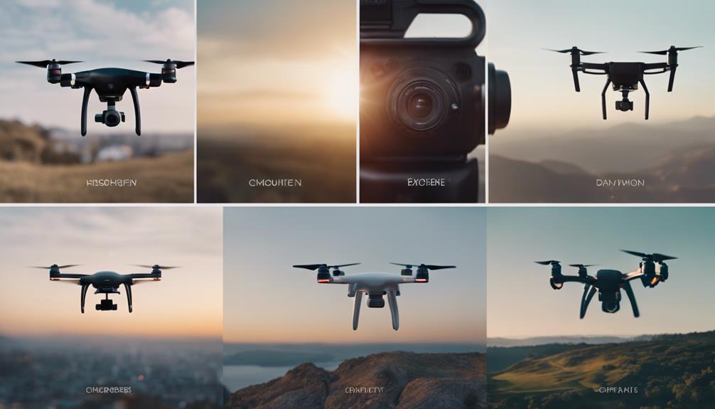 drone camera features compared