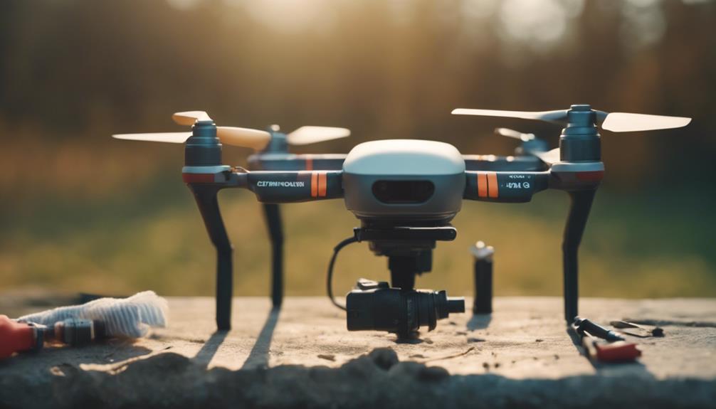 drone camera upkeep instructions