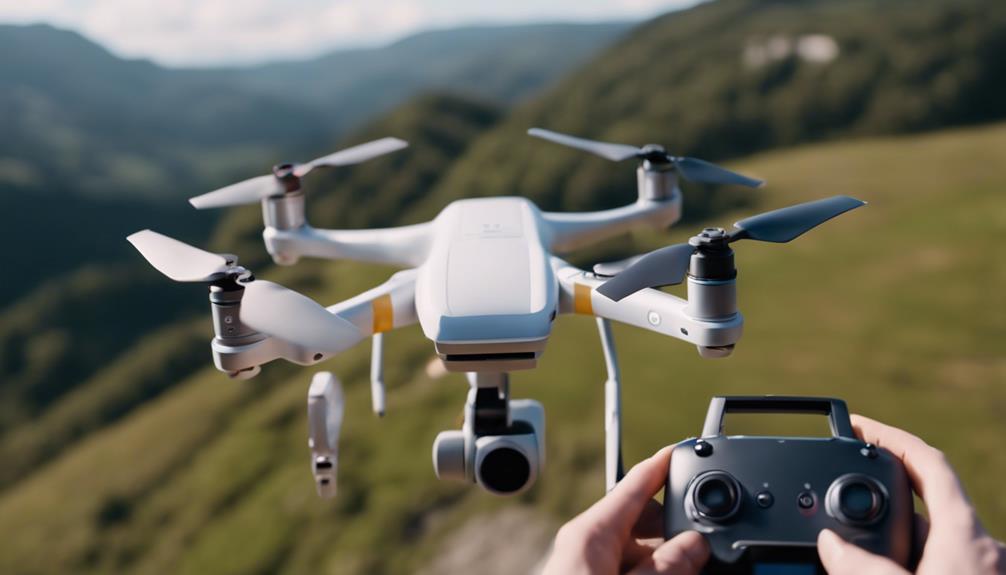drone cameras for precision