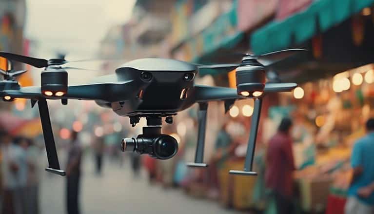 high resolution camera drone available